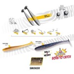 Herakles Shad-OW105 4,2" 10,5cm Smoker gumihal 8 db/csg