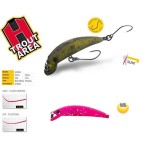Herakles Teser 50SS 5,0cm 2,5gr Pink Snow wobbler