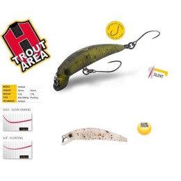 Herakles Teser 50SS 5,0cm 2,5gr Ghost Pellet wobbler