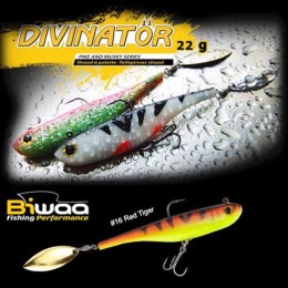 Biwaa Divinator Junior 14cm 22g 16 Red Tiger spinnertail