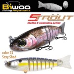 Biwaa Swimbait Strout 5,5" 14cm 29g 23 Sexy Shad wobbler