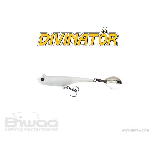 Biwaa Divinator Mini 9,5cm 9g 02 Pearl White spinnertail