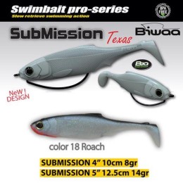 Biwaa Submission 5" 13cm 18 Roach gumihal 3db/csg