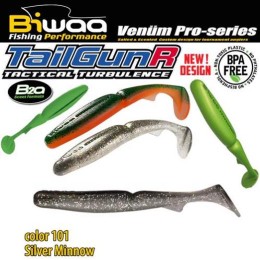 Biwaa TailgunR 5,5" 14cm 101 Silver Minnow gumihal 4db/csg
