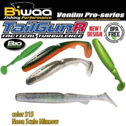 Biwaa TailgunR 4,5" 11,5cm 315 Neon Scale Minnow gumihal 5db/csg