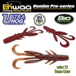 Biwaa Ultra Hog 4" 10cm 12 Texas Craw lágy műcsali 8db/csg