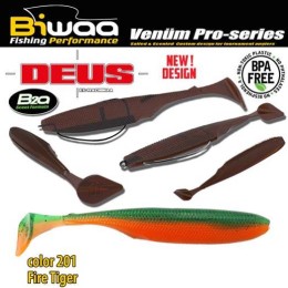 Biwaa Deus 2" 5,1cm 201 Fire Tiger gumihal 14db/csg
