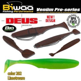 Biwaa Deus 3" 7,5cm 202 Limetreuse gumihal 10db/csg