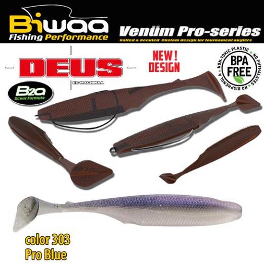 Biwaa Deus 6" 15cm 303 Pro Blue gumihal 4db/csg