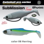 Biwaa Submission 5" 13cm 08 Herring gumihal 3db/csg