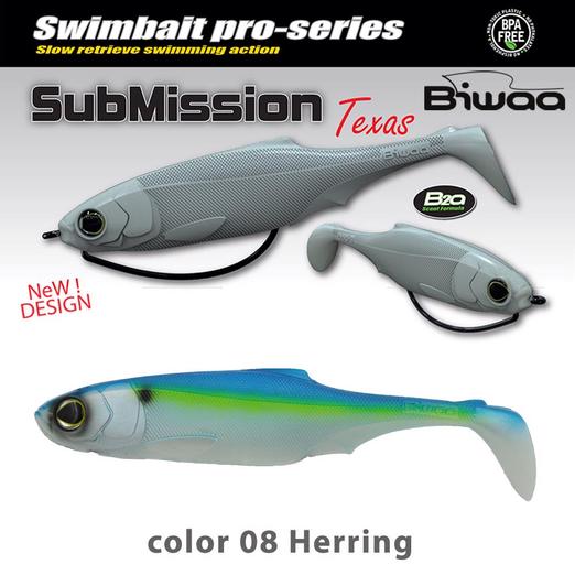 Biwaa Submission 5" 13cm 08 Herring gumihal 3db/csg