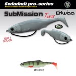 Biwaa Submission 4" 10cm 28 Gold Perch gumihal 4db/csg