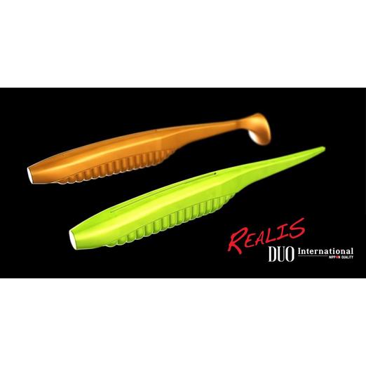 Duo Realis Versa Shad 3" 7,6cm F084 Lime Chartreuse UV plasztik csali - Image 2