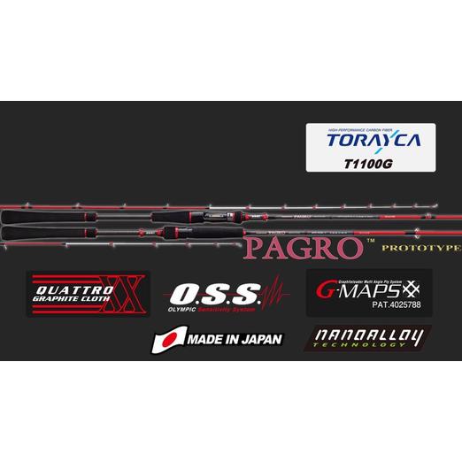 Graphiteleader Pagro Prototype Gpps-702ML R-Fast 2,08m Max100g spinning pergető bot