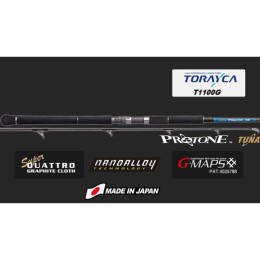 Graphiteleader Protone Tuna Gprts-862-110 R-Fast 2,59m Max180g spinning pergető bot