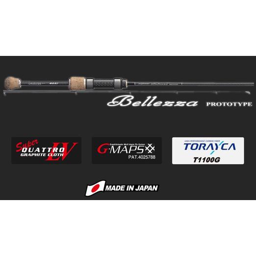 Graphiteleader Bellezza Prototype 21 GBLZPS 572XUL-S R-Fast 1,70m 0,2-2,5g Ultra Light pergető horgászbot