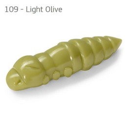FishUp Pupa Light Olive 1,5 (38mm), color:109, 8db; plasztik csali