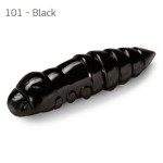FishUp Pupa Black 1,2 (32mm), color:101, 10db; plasztik csali