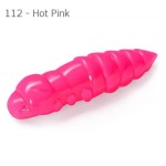FishUp Pupa Hot Pink 0,9 (22mm), color:112, 12db; plasztik csali