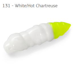FishUp Pupa White/Hot Chartreuse 1,2 (32mm), color:131, 10db; plasztik csali