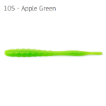 FishUp Scaly Apple Green 2,8 (70mm), color:105, 10db; plasztik csali