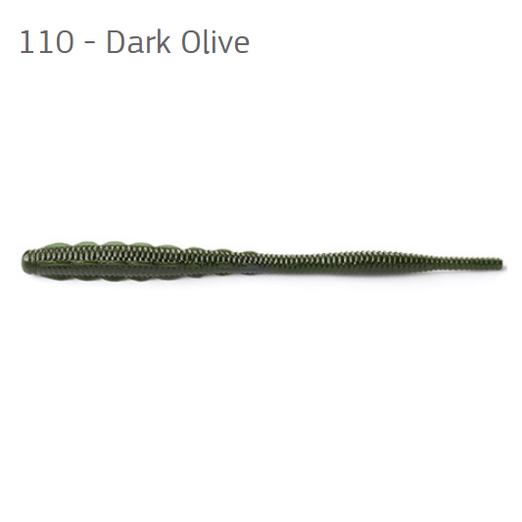 FishUp Scaly Dark Olive 2,8 (70mm), color:110, 10db; plasztik csali
