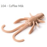 Fishup Baffi Fly Coffee Milk 38mm, color:104, 10db; plasztik csali