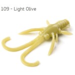 Fishup Baffi Fly Light Olive 38mm, color:109, 10db; plasztik csali