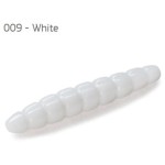 Fishup Morio White 30mm, color:009, 12db; plasztik csali