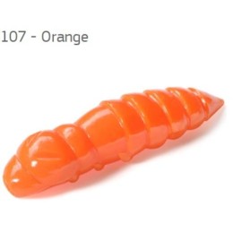 Fishup Pupa Orange 38mm, color:107, 8db; plasztik csali