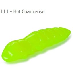 Fishup Pupa Hot Chartreuse 38mm, color:111, 8db; plasztik csali