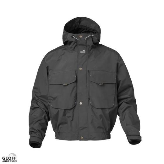 Geoff Anderson Raptor6 Black Edition Short Waterproof Jacket M dzseki