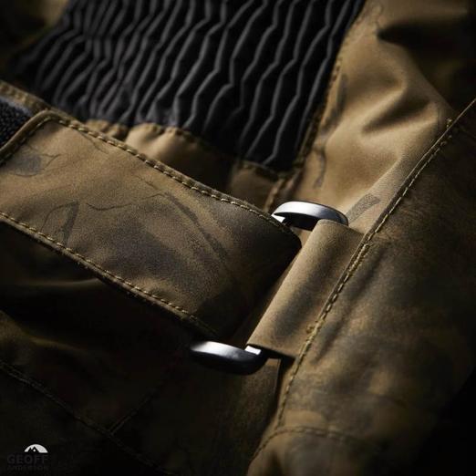 Geoff Anderson Urus Rough Short Leaf Waterproof Pants L nadrág - Image 5
