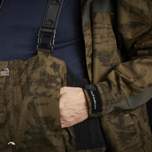 Geoff Anderson Urus Rough Short Leaf Waterproof Pants L nadrág - Image 8