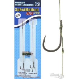 HALDORÁDÓ SpéciMethod Rig profi előkötött csalitüskés horogelőke 10 mm-es FINE csalitüskével 12-es horoggal