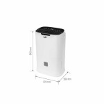 HOME DHM20WIFI párátlanító, max. 20 liter / 24 h, max. 32 m²-ig, 4 üzemmód, Wifi-s, TUYA kompatibilis, 5,5 literes tartály - Image 6