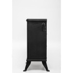 Home FKK12 Szabadon álló elektromos látványkandalló, 1900 W, 2 fokozat, felső kifújási pont - Image 3