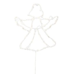 HOME KID501WW angyal ablakdísz, 35 db melegfehér LED, időzítő, kül- és beltéri kivitel