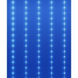 HOME KIN210DWH DOT LED-es fényfüggöny, 210db hidegfehér DOT LED, 1,5m hosszú, állófényű, adapteres tápellátás, beltéri kivitel