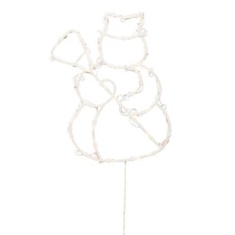 HOME KIN294DWW DOT LED-es fényfüggöny, 294db melegfehér DOT LED, 2m hosszú, állófényű, adapteres tápellátás, kül- és beltéri kivitel