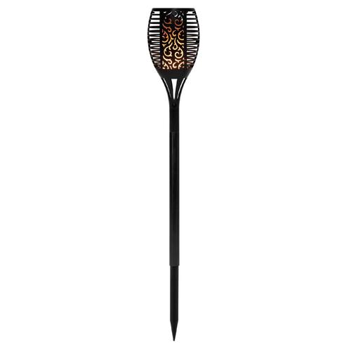 Home MX 300 napelemes kerti fáklya, 72 LED, automatikus, napelem és töltő, időjárásálló - Image 2