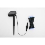 Home SLC100WH szolár fényfüzér, 100db hidegfehér LED, 7m hosszúság, zöld vezeték, kültéri kivitel