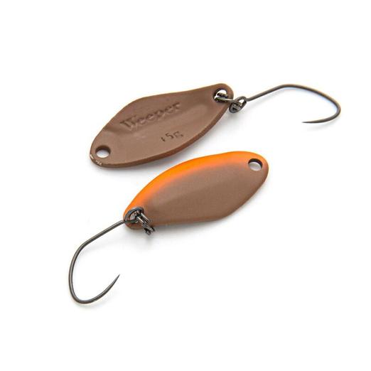 Nories Masukuroto Weeper 23mm 1.5g #027 kanál villantó (Braun / Orange)