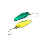 Nories Masukuroto Rooney 29mm 1.8g #091 kanál villantó (Chartreuse Green)