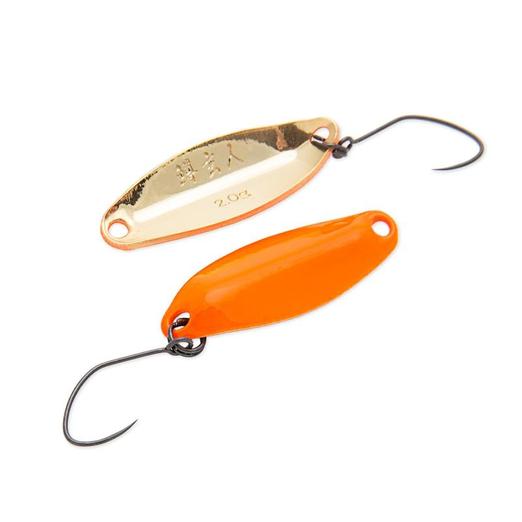 Nories Masukuroto 32mm 2.0g #033 kanál villantó (Fluo-Orange / Gold)