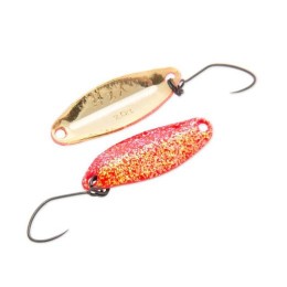 Nories Masukuroto 32mm 2.0g #035 kanál villantó (Orange-Glitter / Gold)
