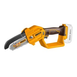 INGCO Akkus láncfűrész 127 mm 20 V (1 x 2,0 Ah akku + töltő)