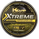 K Karp Extreme Camo Weed 1000m 0,30mm monofil zsinór