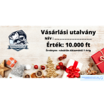 Ajándékutalvány 10.000 ft