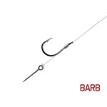 Kötött horog Delphin FLR Sting / 6db - 12cm / 0,22mm / BARB #6 / Sting 7mm - Image 2